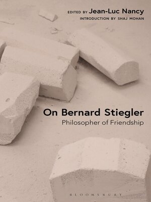 cover image of On Bernard Stiegler